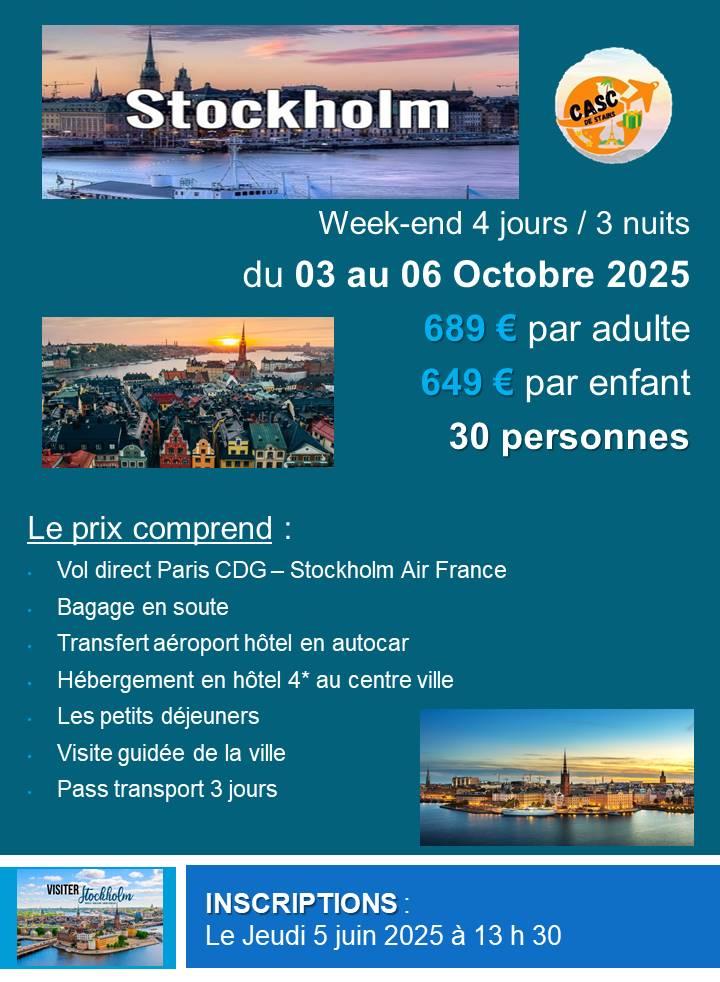 Affiche stochkolm 2025